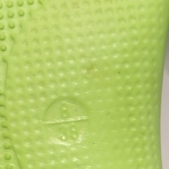 Lime Green Dawgs Slip-On Sandals - Picture 4 of 4